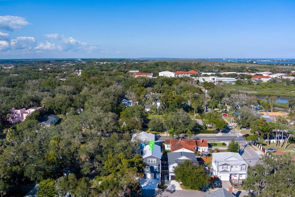 Downtown St Aug Home By Fountain Of Youth Pool Spa By Beach Add Golf Cart St. Augustine Kültér fotó