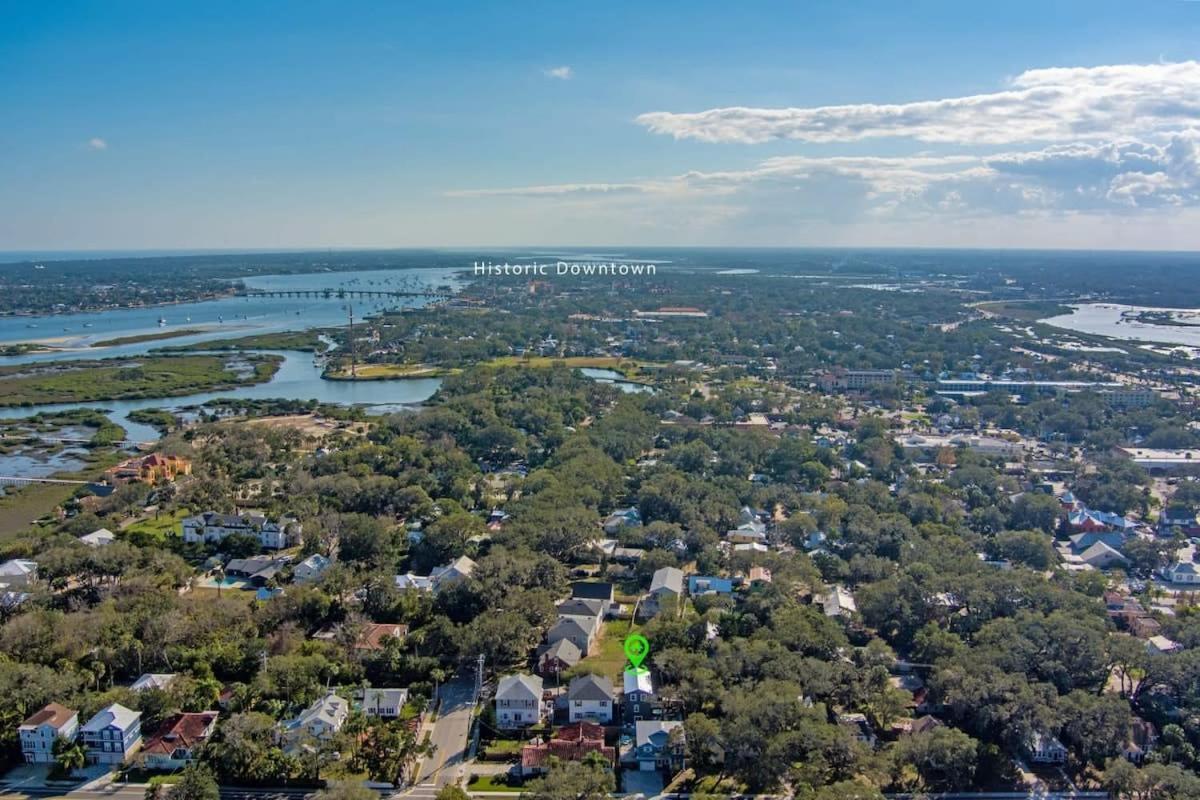 Downtown St Aug Home By Fountain Of Youth Pool Spa By Beach Add Golf Cart St. Augustine Kültér fotó