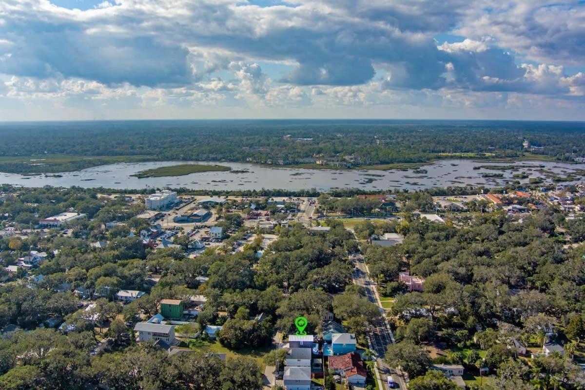 Downtown St Aug Home By Fountain Of Youth Pool Spa By Beach Add Golf Cart St. Augustine Kültér fotó