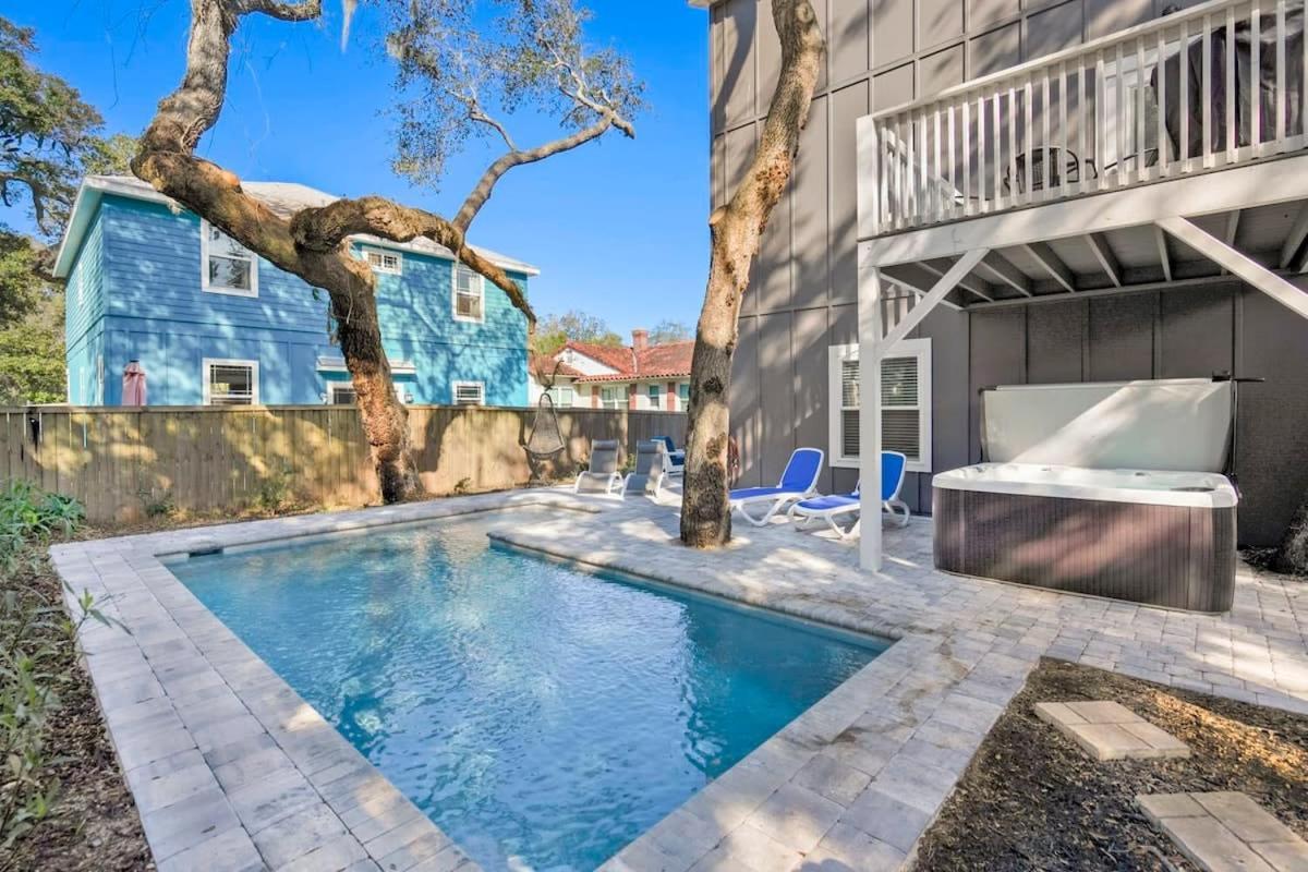 Downtown St Aug Home By Fountain Of Youth Pool Spa By Beach Add Golf Cart St. Augustine Kültér fotó
